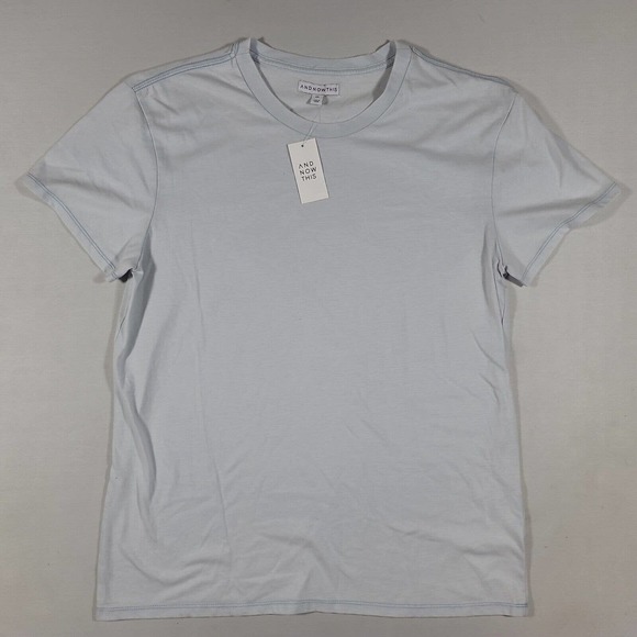 And Now This Oversized T-Shirt Mens‎ 2XL Light Blue - Picture 3 of 5